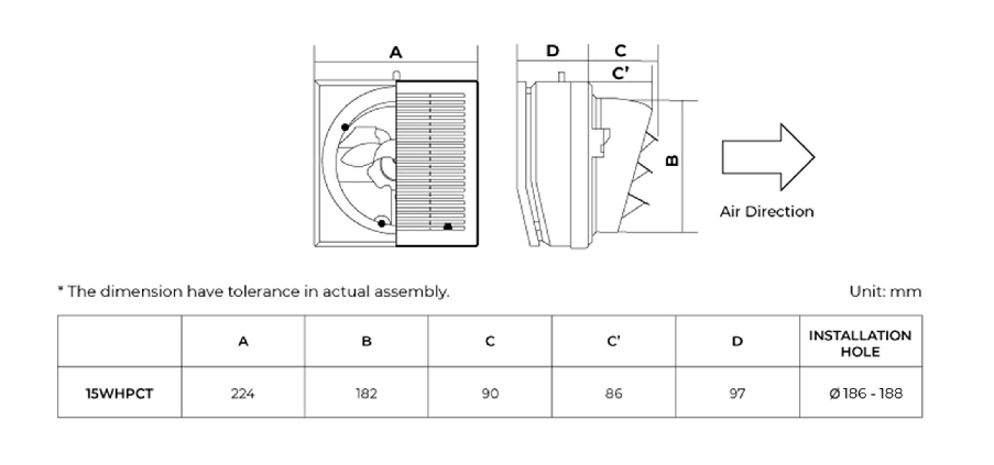 ventilating-fan-15WHPCT-info
